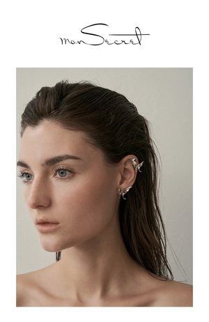 Asymmetrical Flutter Ear Cuff