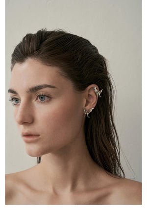 Asymmetrical Flutter Ear Cuff