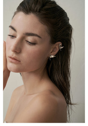 Asymmetrical Flutter Ear Cuff