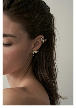 Asymmetrical Flutter Ear Cuff