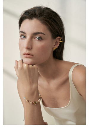 Asymmetrical Flutter Ear Cuff